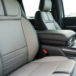 2021 Ford F-150 XLT -Black Katzkin Leather with Lunar Gray at the center, wings, and seam Reference 99394