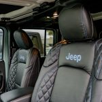 2023 Jeep Wrangler Black leather with an Ocean Seam & Ocean Tek Wings + Seat Heaters Reference 99422