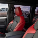 2023 FORD BRONCO  RED LEATHER EXOTIC EVERGLADES BODY/WINGS  REFERENCE 99548